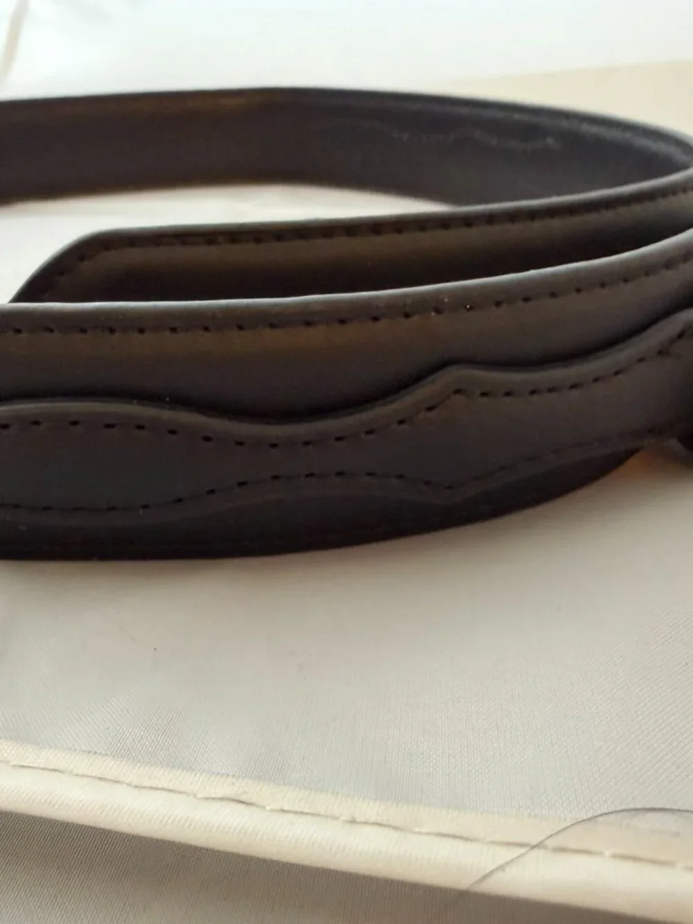 Nocona Men's Top Hand Ranger Arrow Lace Belt Black Leather Size 30 N2476801 NWT